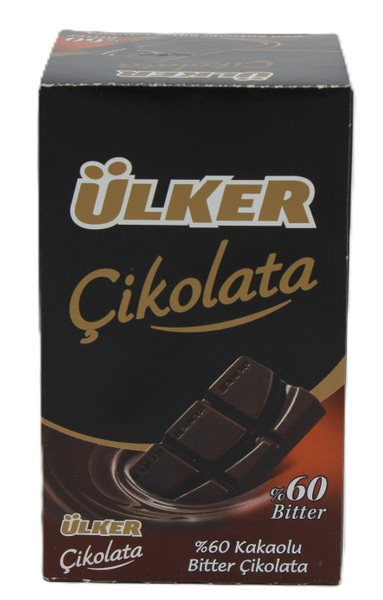 Темный шоколад Ulker Cikolata12шт по 30гр - купить с доставкой по ...