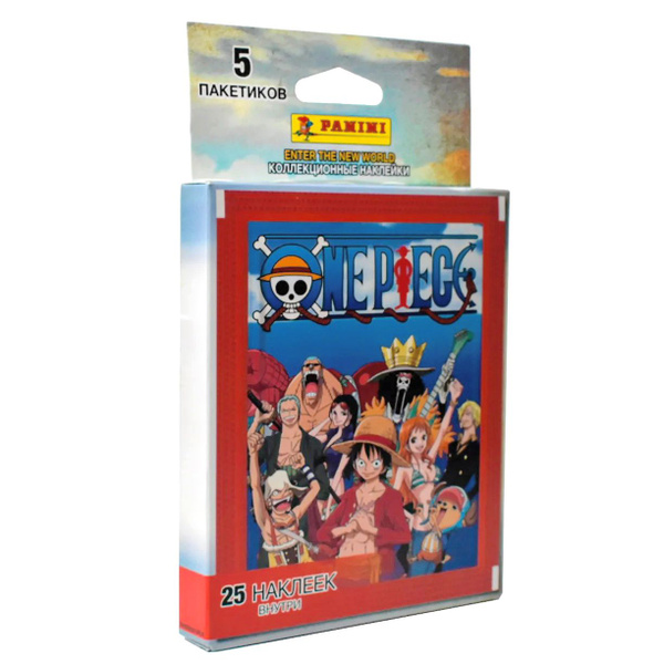 Panini / Блистер One Piece / 25 наклеек - купить с доставкой по ...