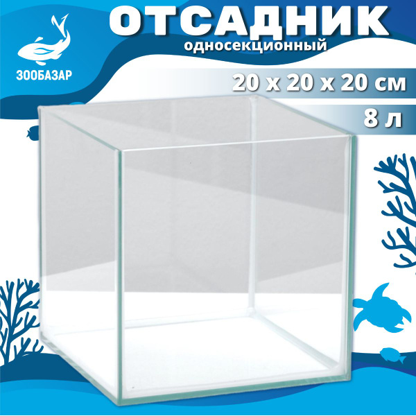 Отсадник для рыб, мальков односекционный 8л, 20х20х20 см купить на OZON ...