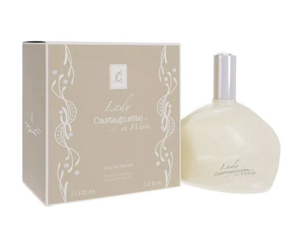eau de parfum LULU LADY CASTAGNETTE in white 100 ml - sous blister eau de parfum LULU LADY CASTAGNETTE in white 100 ml - sous blister