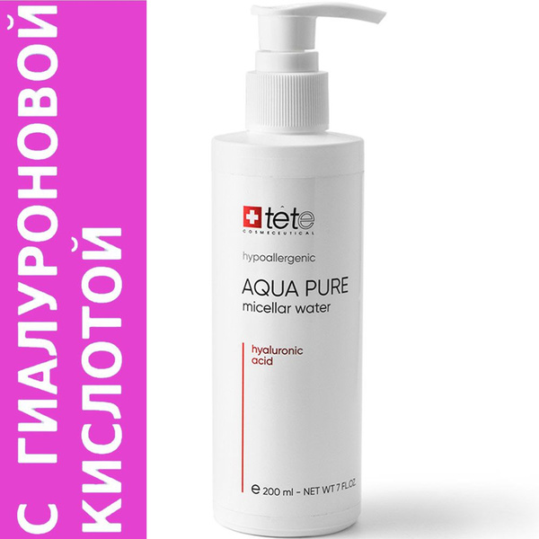 Мицеллярная вода с гиалуроновой кислотой TETe Cosmeceutical 200 мл ...
