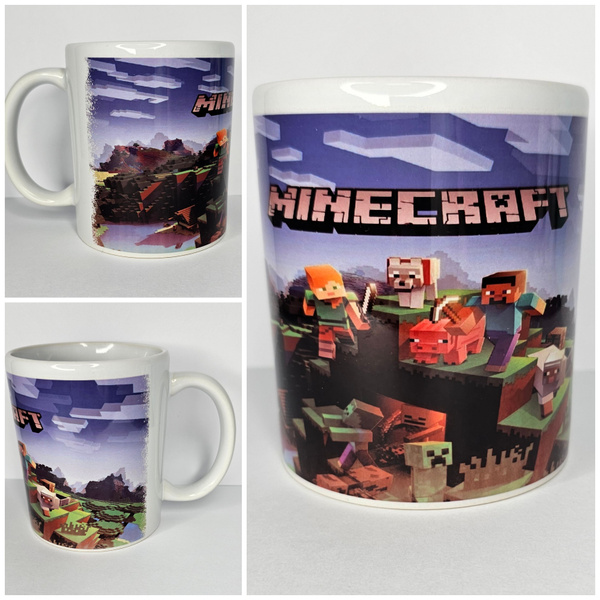 Подарочный набор майнкрафт кружка с принтом и коробка - купить по ...