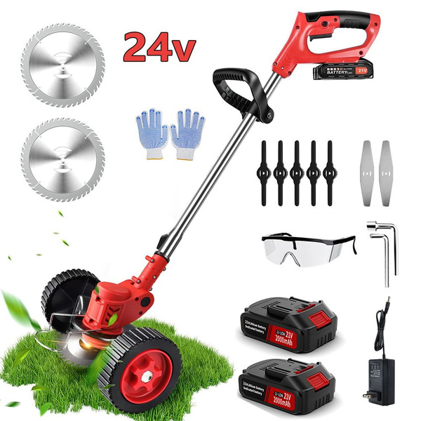 триммер аккумуляторный садовый ручной мощный триммер для газона ...