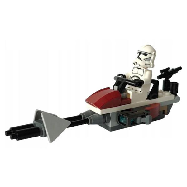 Минифигурка LEGO Звездные войны Клон-солдат на спидер-байке (sw1319 ...