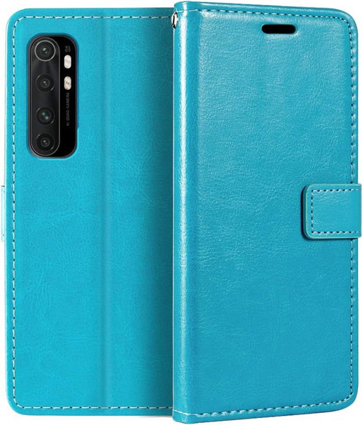 Кожаный флип-кейс для Xiaomi Mi Note 10 Lite (Сяоми Ми Нот 10 Лайт ...