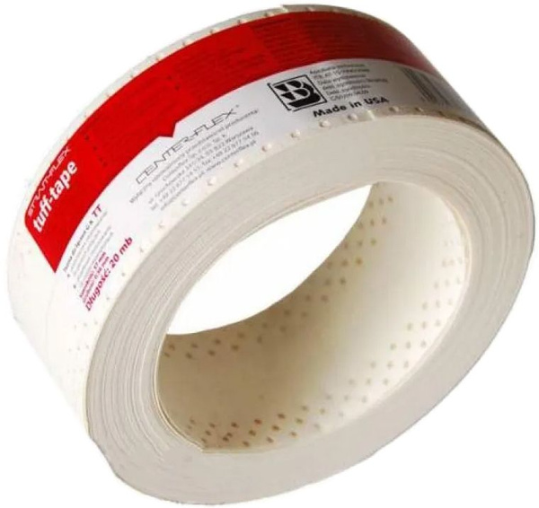 Лента для гипсокартона Strait Flex Tuff-Tape 0.057x20м (красный ...