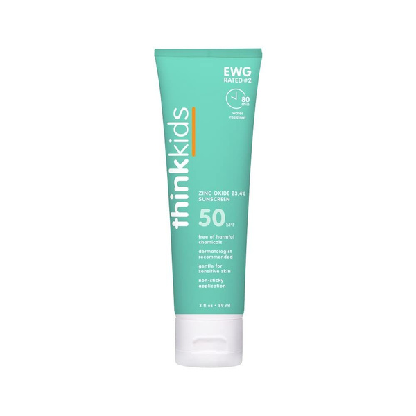 Минеральный солнцезащитный крем Thinksport Children's SPF 50 ...