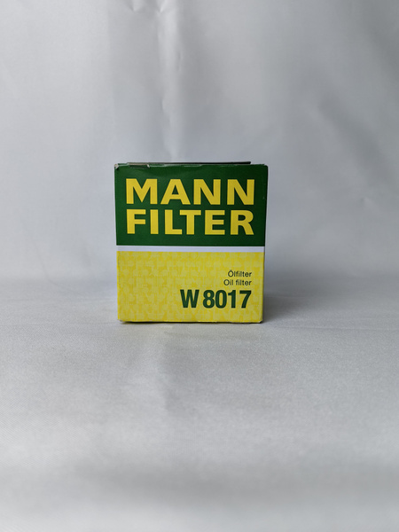 Фильтр масляный MANN FILTER W8017 - купить по выгодным ценам в интернет ...