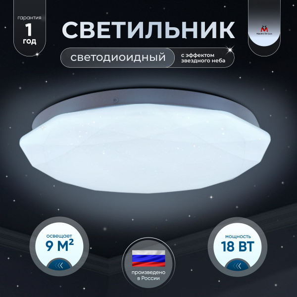 Светильник потолочный светодиодный круглый Maestro De Luce Люстра на ...