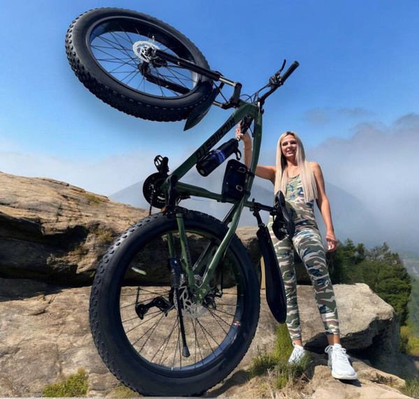 Велосипед фэтбайк, Fatbike Richiesto 26" горный, Взрослый Подростковый ...