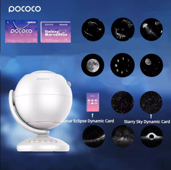 POCOCO Проектор SKU00502, 3DLP, белый купить на OZON по низкой цене ...