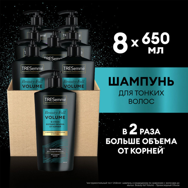 TRESemme Beauty-full Volume Шампунь мицелярный, с коллагеном, для ...