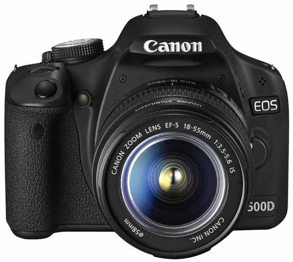 Зеркальный фотоаппарат Canon 500D Kit 18-55mm IS II - купить по низкой ...