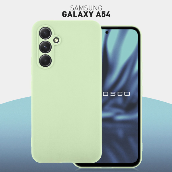 Чехол на Samsung Galaxy A54 (Самсунг Галакси А54), тонкий с матовым ...