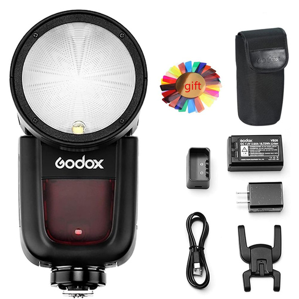Вспышка Godox V1-C для Canon купить на OZON по низкой цене (1911616955)