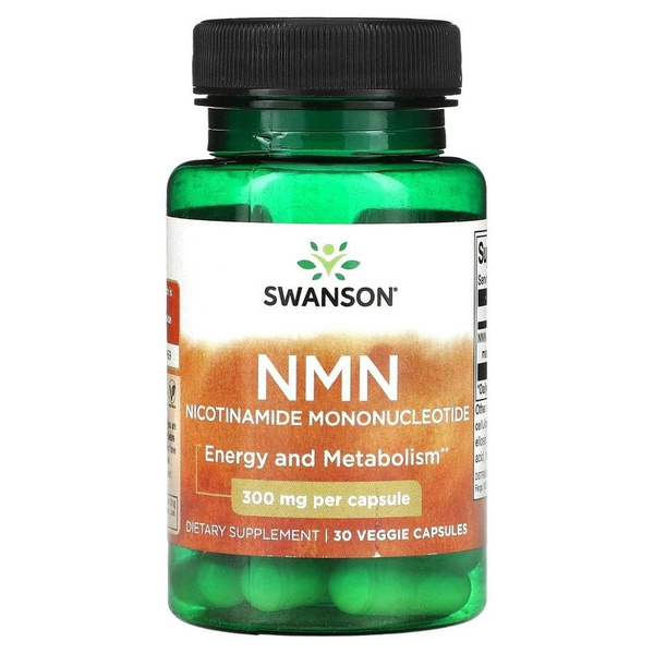 Swanson NMN Nicotinamide Mononucleotide 300 mg, Никотинамид ...