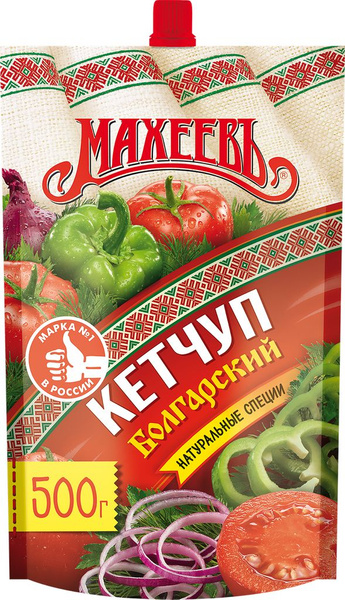 Кетчуп МАХЕЕВЪ Болгарский, 500г - купить с доставкой по выгодным ценам ...