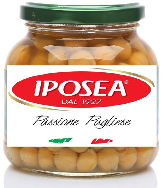 Горох Нут натуральный консервированный CECI al naturale, IPOSEA, 350 г ...