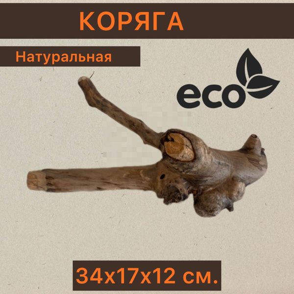 Коряга для террариума, декорация для террариума купить на OZON по ...