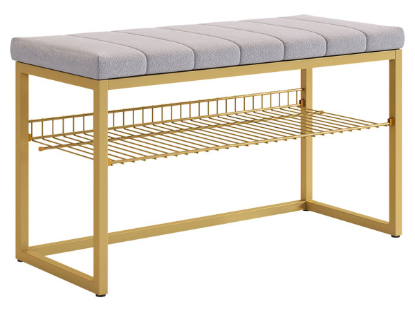 Обувница Mebelson Классная мягкая 54416, Металл, 77x34.5x45.6 см ...