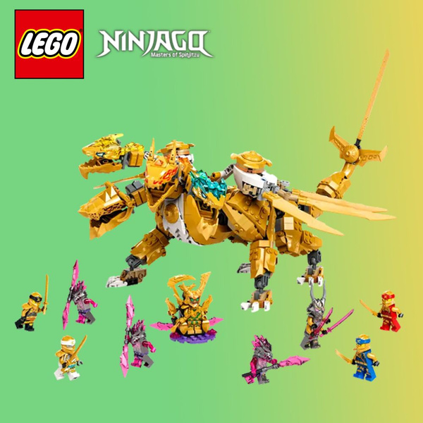 Lego ninjago 71774,Ллойд Золотой Ультра Дракон,989 деталей,9+ купить на ...