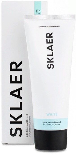 Зубная паста отбеливающая White Sklaer - купить с доставкой по выгодным ...