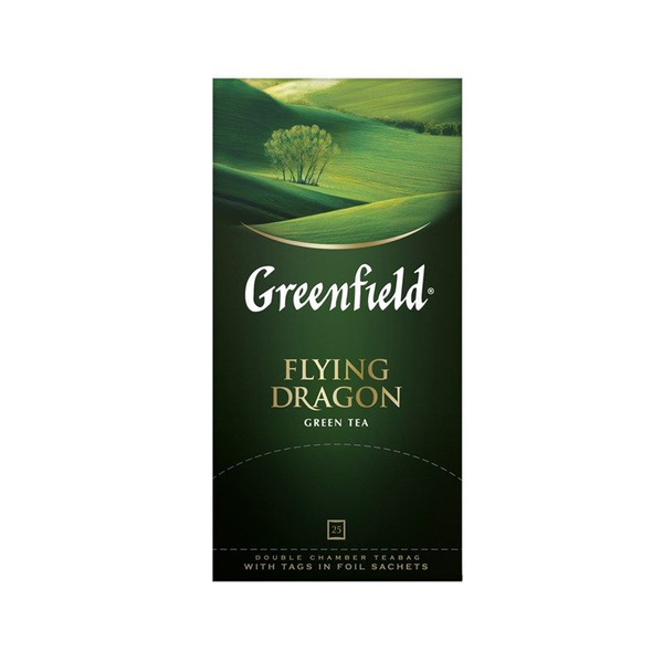 Чай Greenfield Flying Dragon зеленый (1.8г х 25 пак), 45 г купить на ...