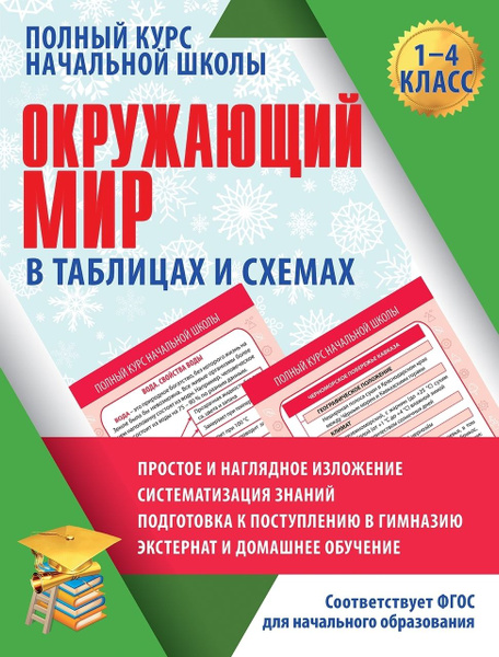 Окружающий мир. Полный курс начальной школы в таблицах и схемах. 1-4 ...