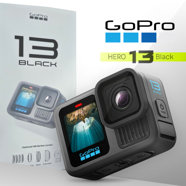 Go Pro Экшн камера 4k GoPro 13 Hero Black купить на OZON по низкой цене ...