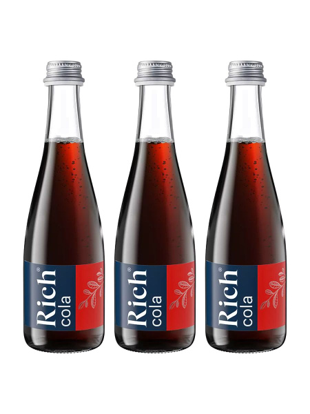 Газированный напиток Rich Cola, 3 шт x 330 мл купить на OZON по низкой ...