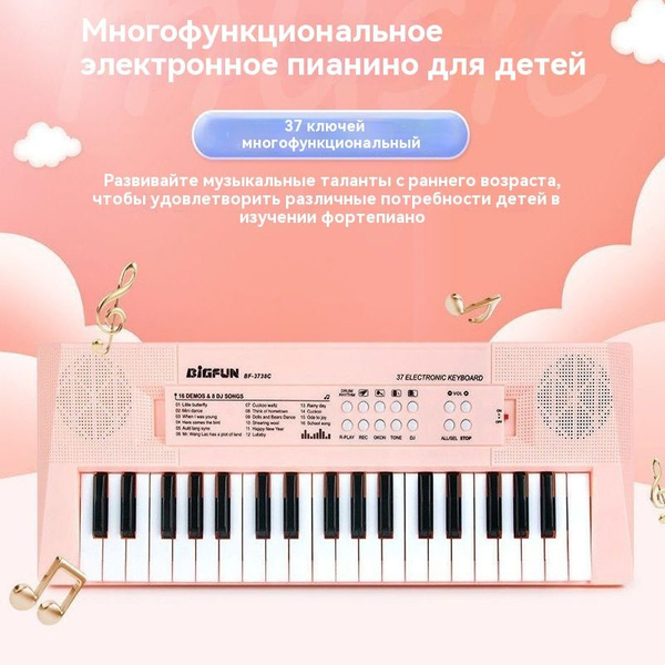 Детские музыкальные инструменты Маленькое пианино купить на OZON по ...