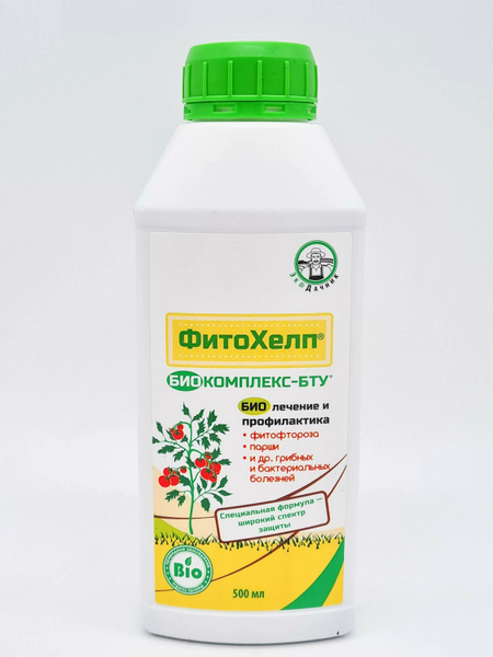Биофунгицид ЭкоДачник Фитохелп фунгицид 500 г 500 мл купить c доставкой ...