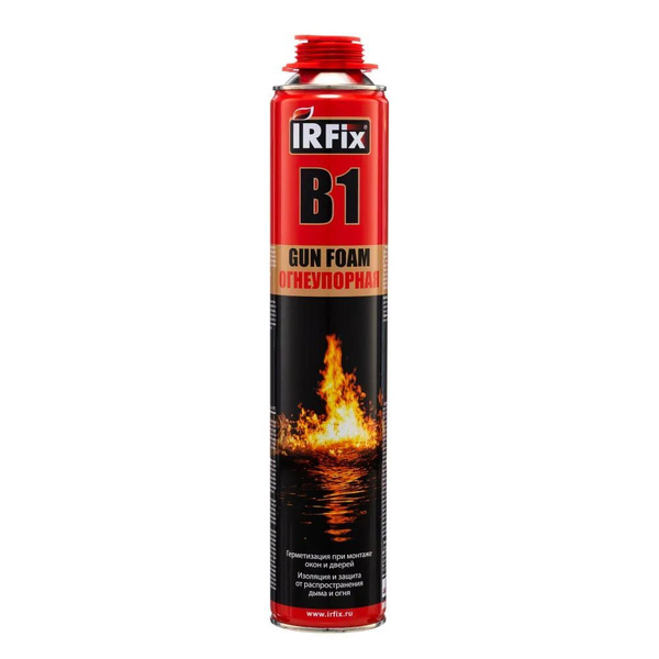 Огнеупорная профессиональная монтажная пена IRFIX В1 купить на OZON по ...