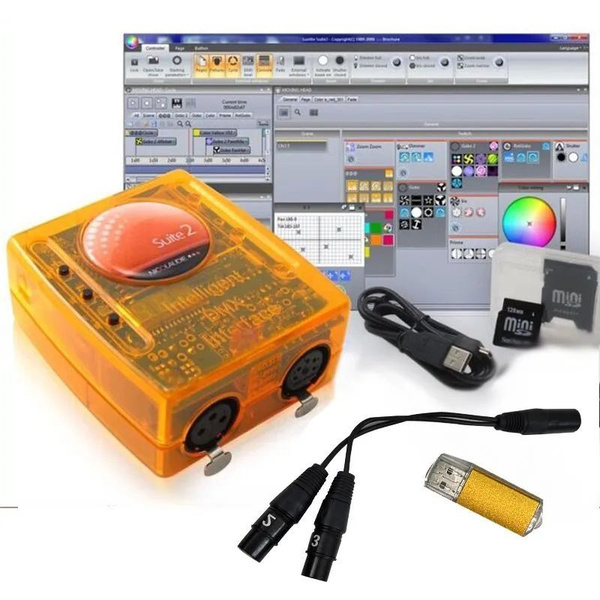 Характеристики DMX контроллер Sunlite Suite 2 FC (реплика) совместим с ...