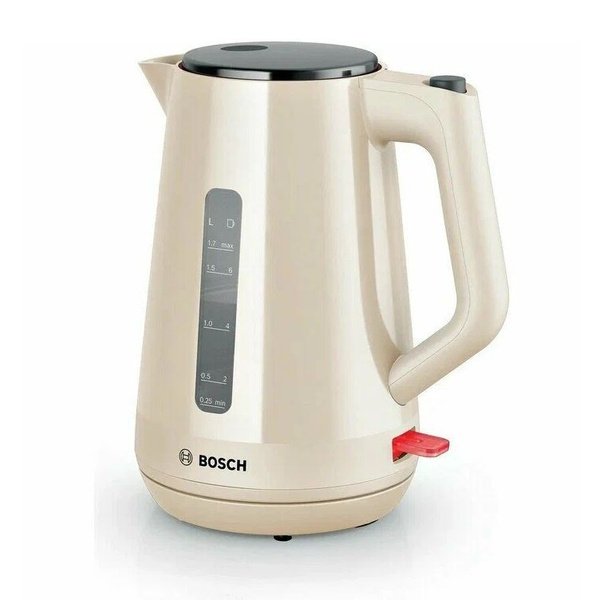 Bosch Электрический чайник TWK 1M127, бежевый купить на OZON по низкой ...