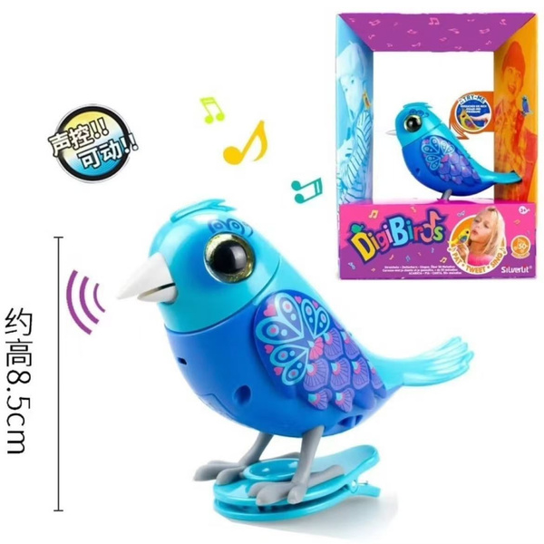 Интерактивные игрушки DigiBird, поющие и двигающиеся симулированные ...