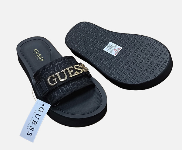 Босоножки Женский Guess with Jess Клиновидный EVA, размер 39 Толстая ...