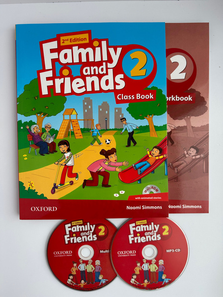 Family and Friends 2. Class Book+Workbook+2 CDs купить на OZON по ...
