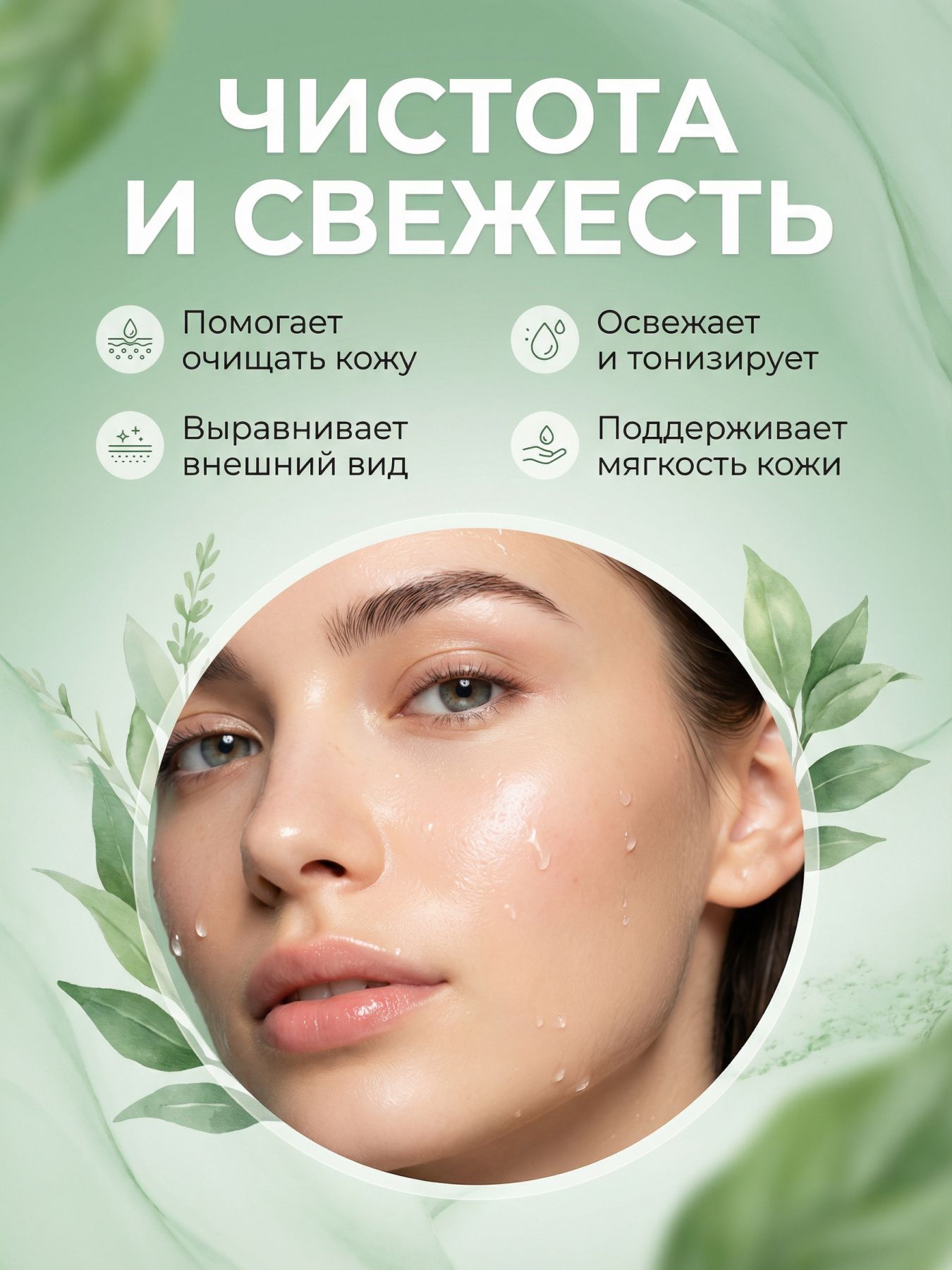 Маска уход №1 "Очищение"