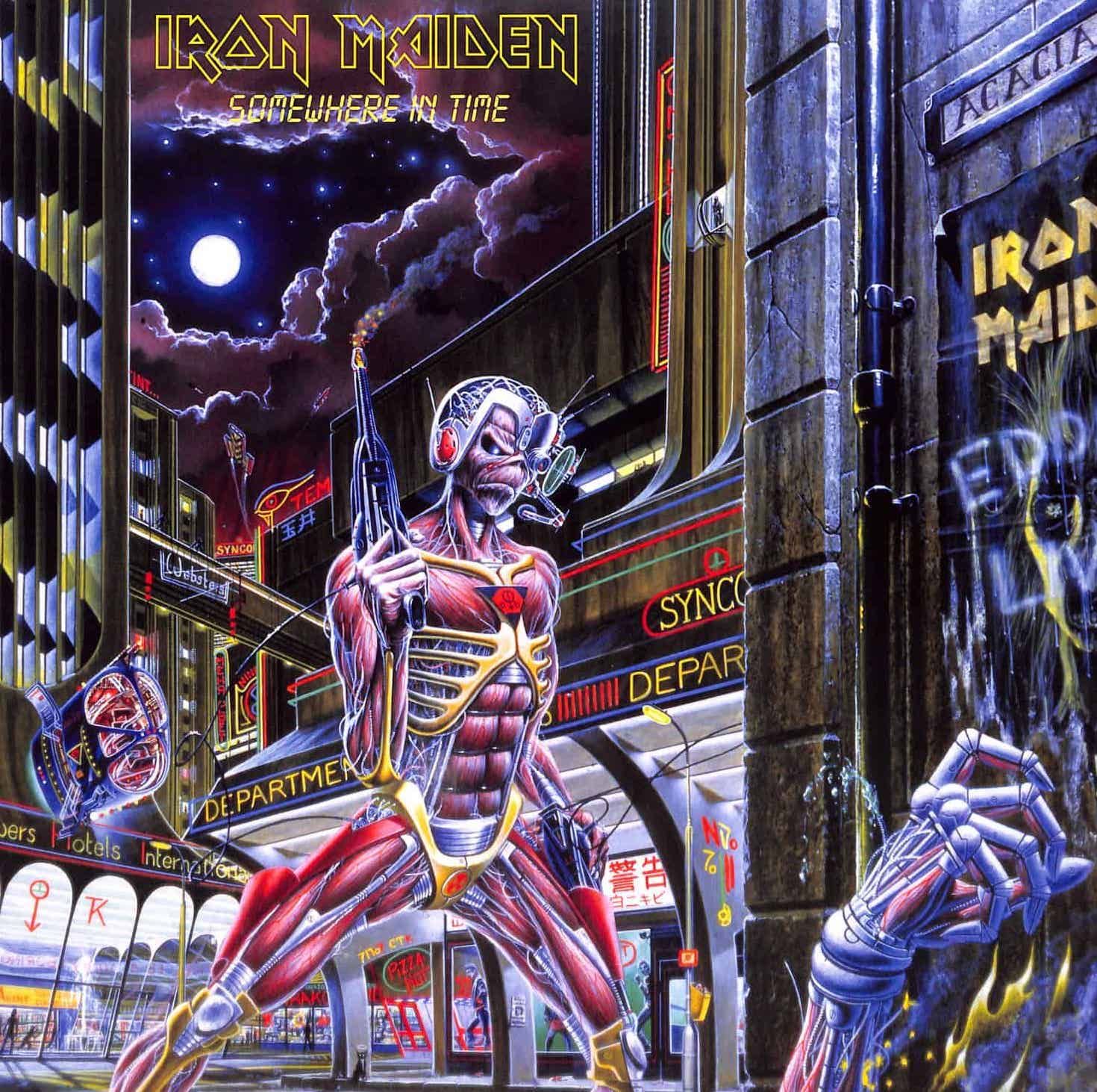 IronMaiden-SomewhereInTimeвиниловаяпластинка