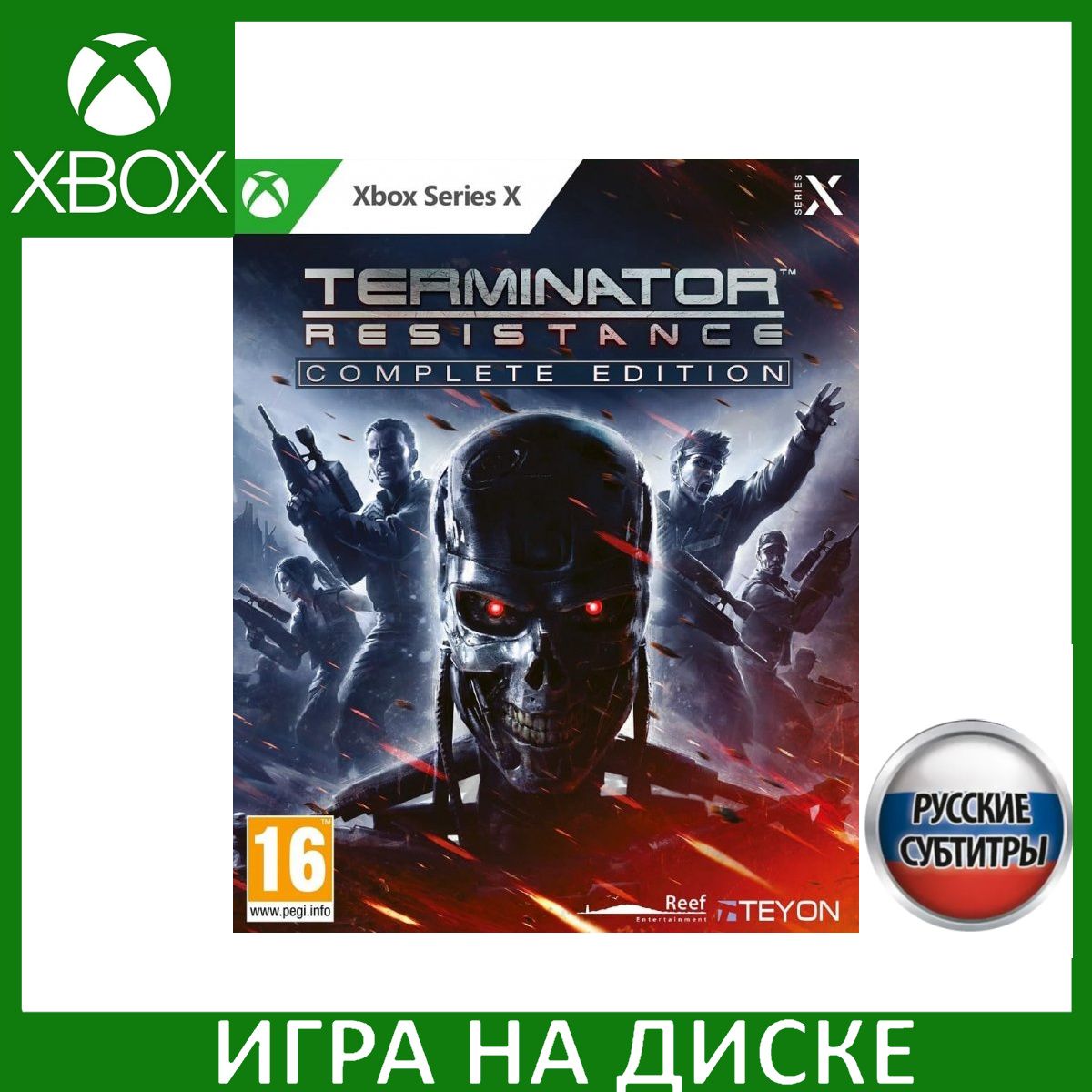 Игра Terminator: Resistance Полное Издание (Complete Edition) Русская  Версия (Xbox Series, Русские субтитры) купить по низкой цене с доставкой в  интернет-магазине OZON (1331086299)