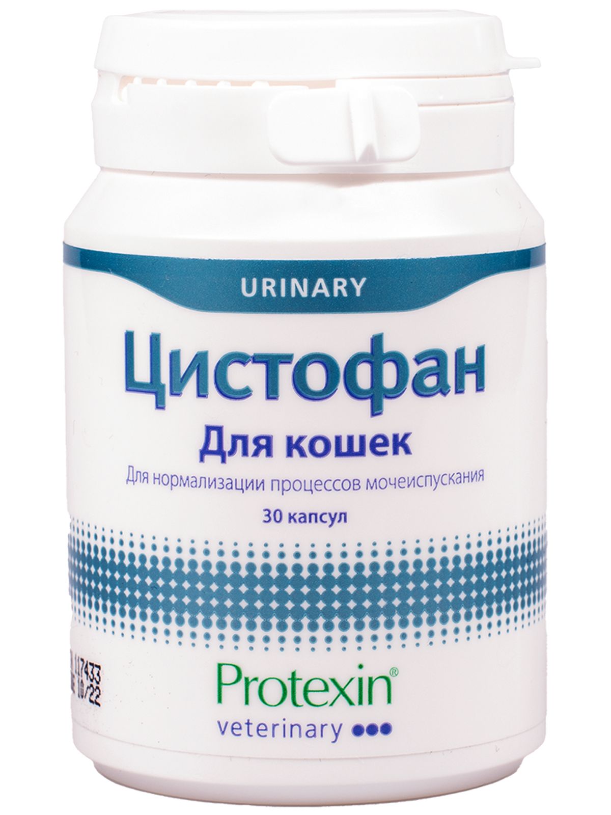 Кормовая добавка Protexin Цистофан для кошек, 30 капсул