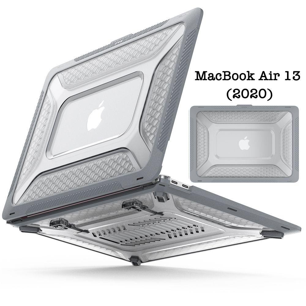 Защитный чехол от падений и ударов для MacBook Air 13.3 2018/2020 (модели A2337 M1, A2179, A1932)