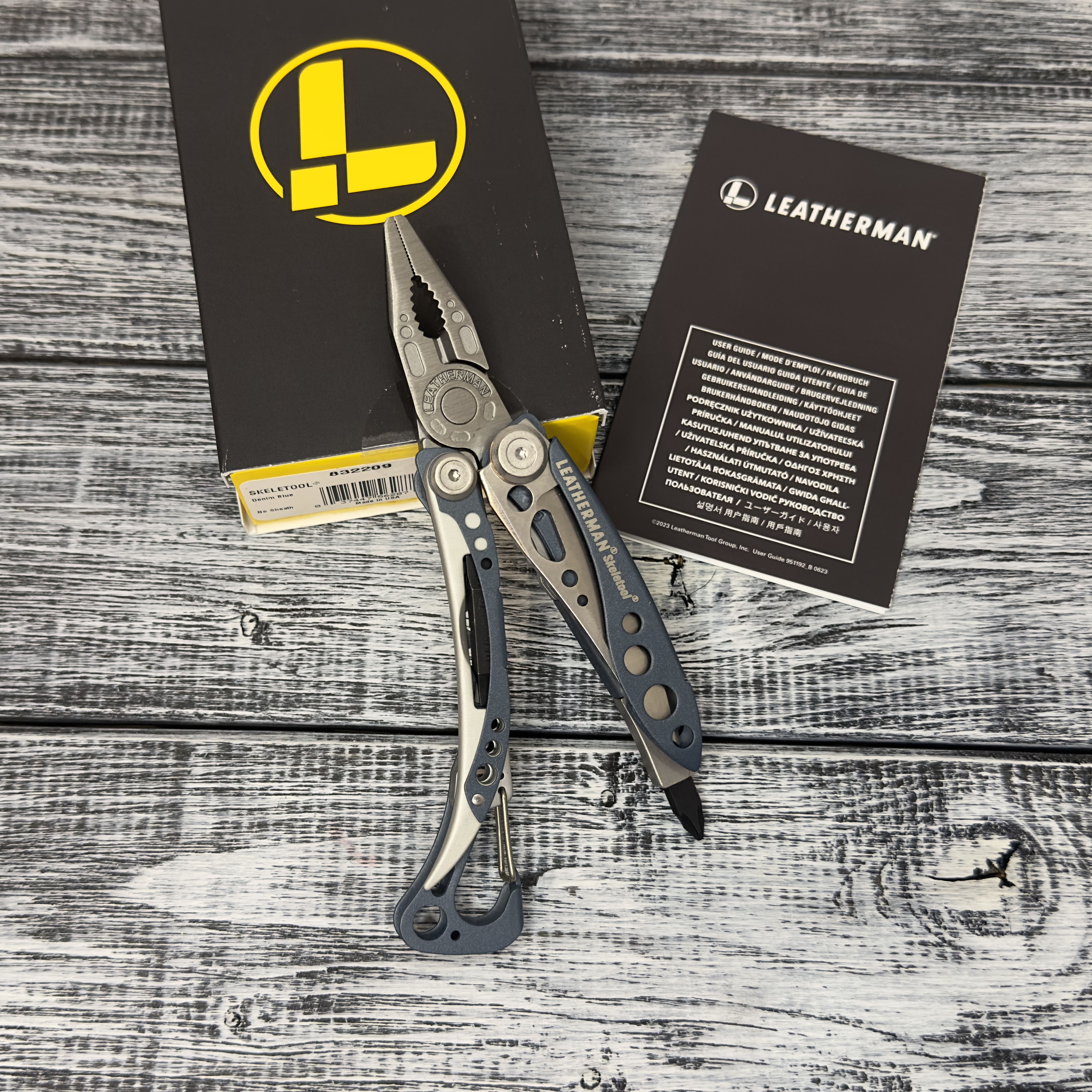 Мультитул Leatherman Skeletool Denim Blue