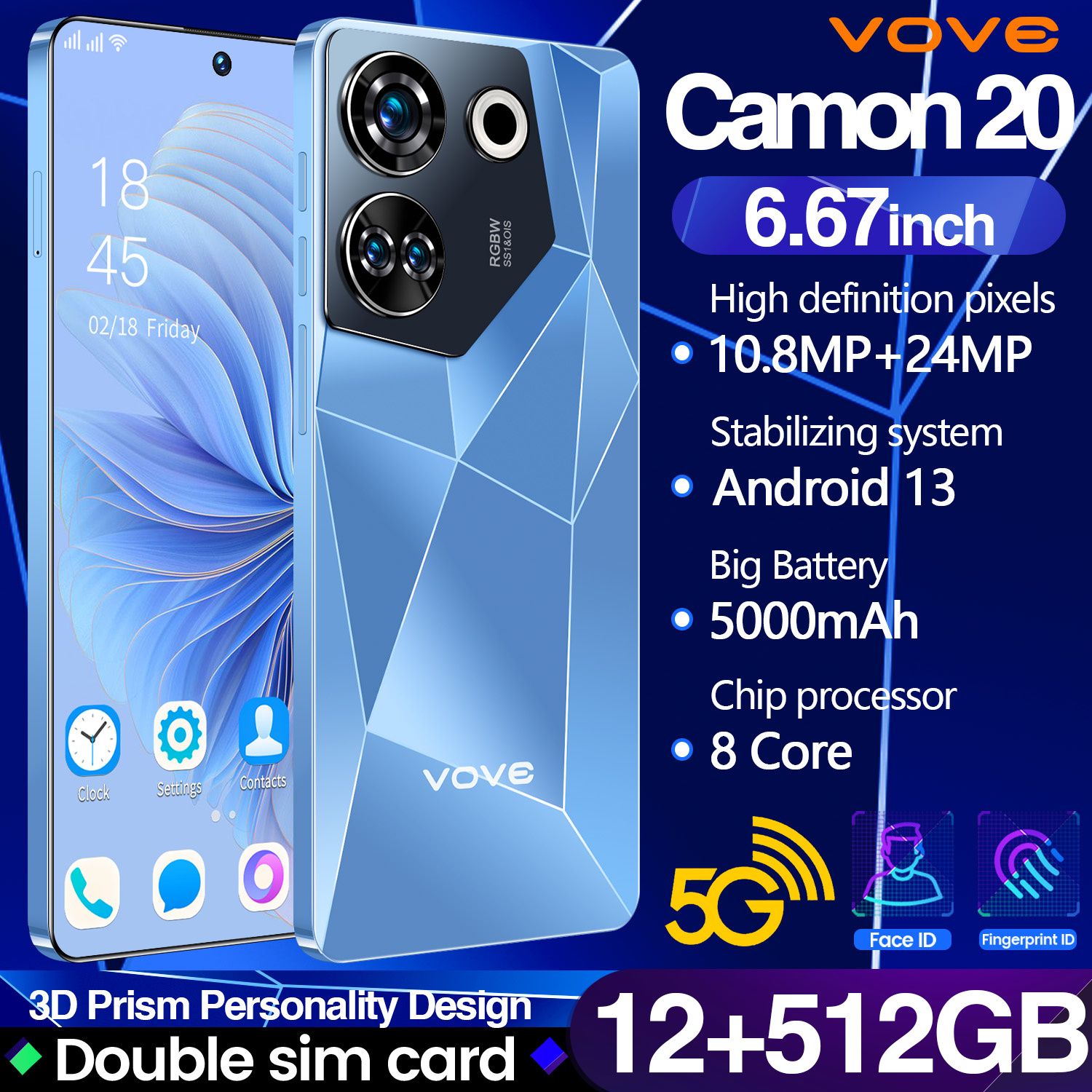 СмартфонУльтратонкийновыймобильныйтелефонCamon20DualSIMDualStandbySmartphoneУльтранизкаяценаМузыкальныймобильныйтелефонИгровоймобильныйтелефонHPБольшаяпамятьБольшойаккумуляторИмпортныйчипЭкстремальнаяпроизводительностьФирменныймобилEU8/256ГБ,черныйматовый