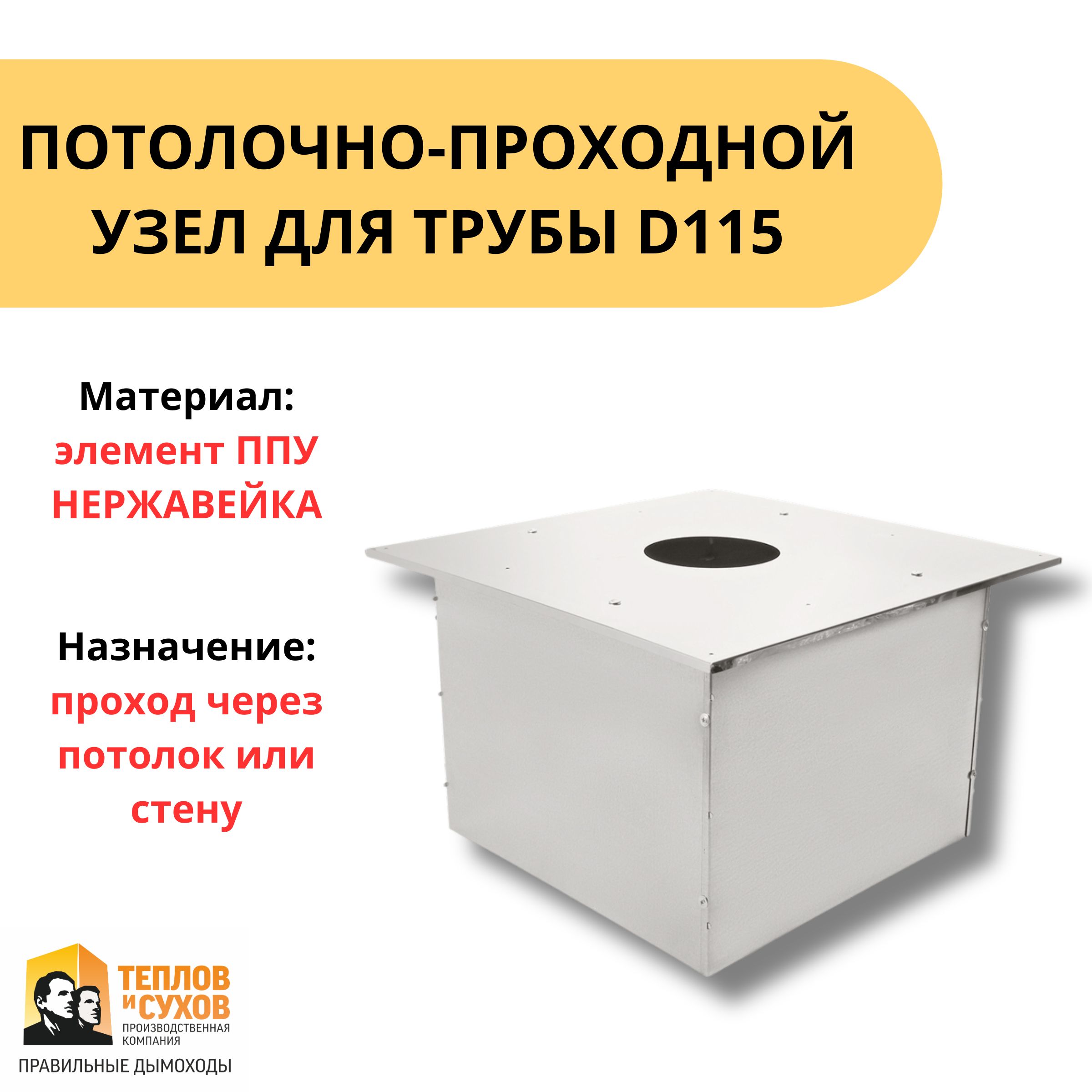 Элемент дымохода Теплов и Сухов - купить по выгодной цене в  интернет-магазине OZON (1499842704)