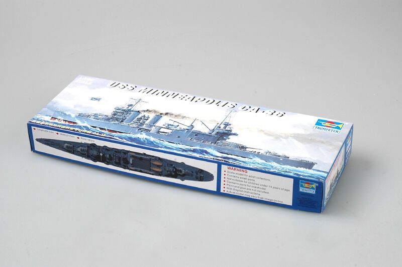 Trumpeter 1/700 05744 USS Миннеаполис CA-36Корабль