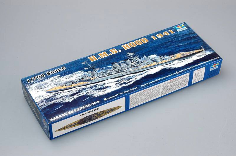 Trumpeter 1/700 05740 HMS Капот линейного крейсера 1941 г.Корабль