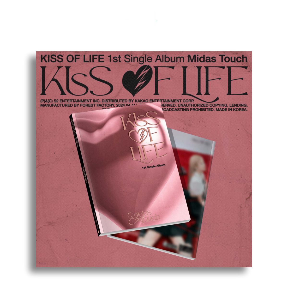 KISS OF LIFE - Midas Touch / 1-й сингл-альбом (Photobook ver.)