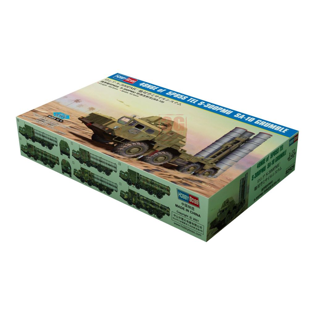 Hobby Boss 82929 1/72 48Н6Э 5П85С ТЕЛ С-300ПМУ СА-10 ВОРЧУН Автомобиль